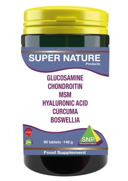Glucosamine Chondroitin MSM Hyaluronic Acid Curcuma Boswellia