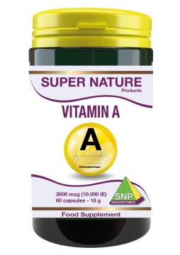 Vitamin A  3000 mcg