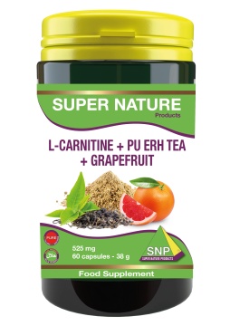L - Carnitine Pu Erh Tea Grapefruit Pure