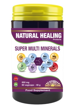 Super Multi Minerals 650 mg Pure