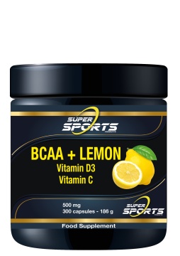 BCAA + Lemon + Vitamin D3 + Vitamin C - 300 caps