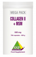 Collagen II + MSM   750 capsules-550 mg  MEGA PACK